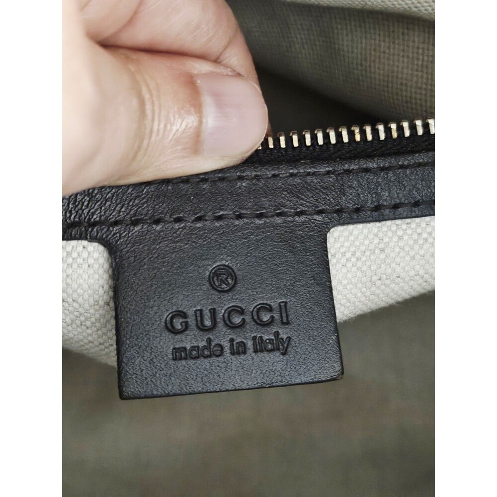 Authentic Gucci Medium Canvas GG Crossbody Bag - Picture 13 of 16